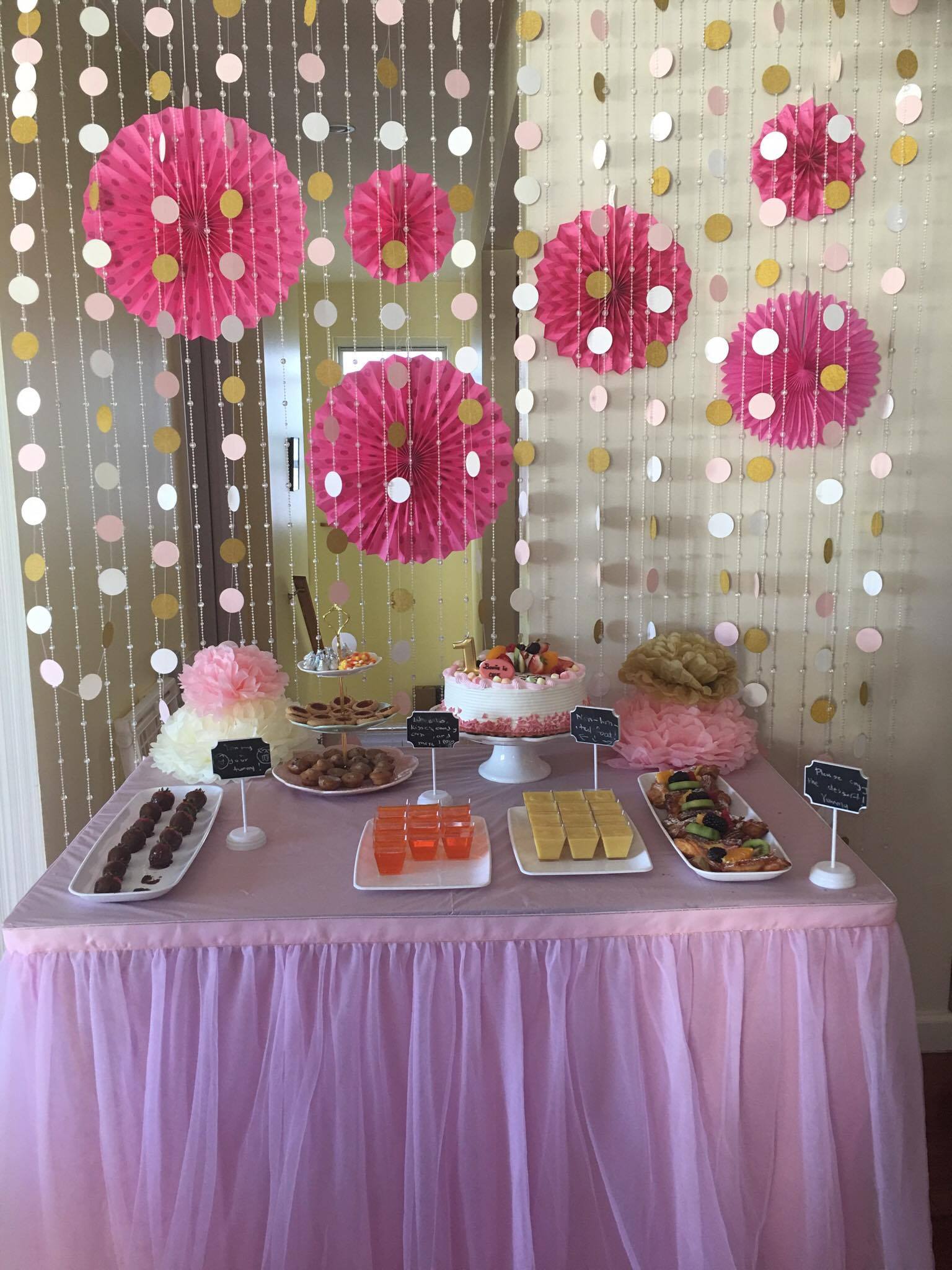 Birthday Party Setup